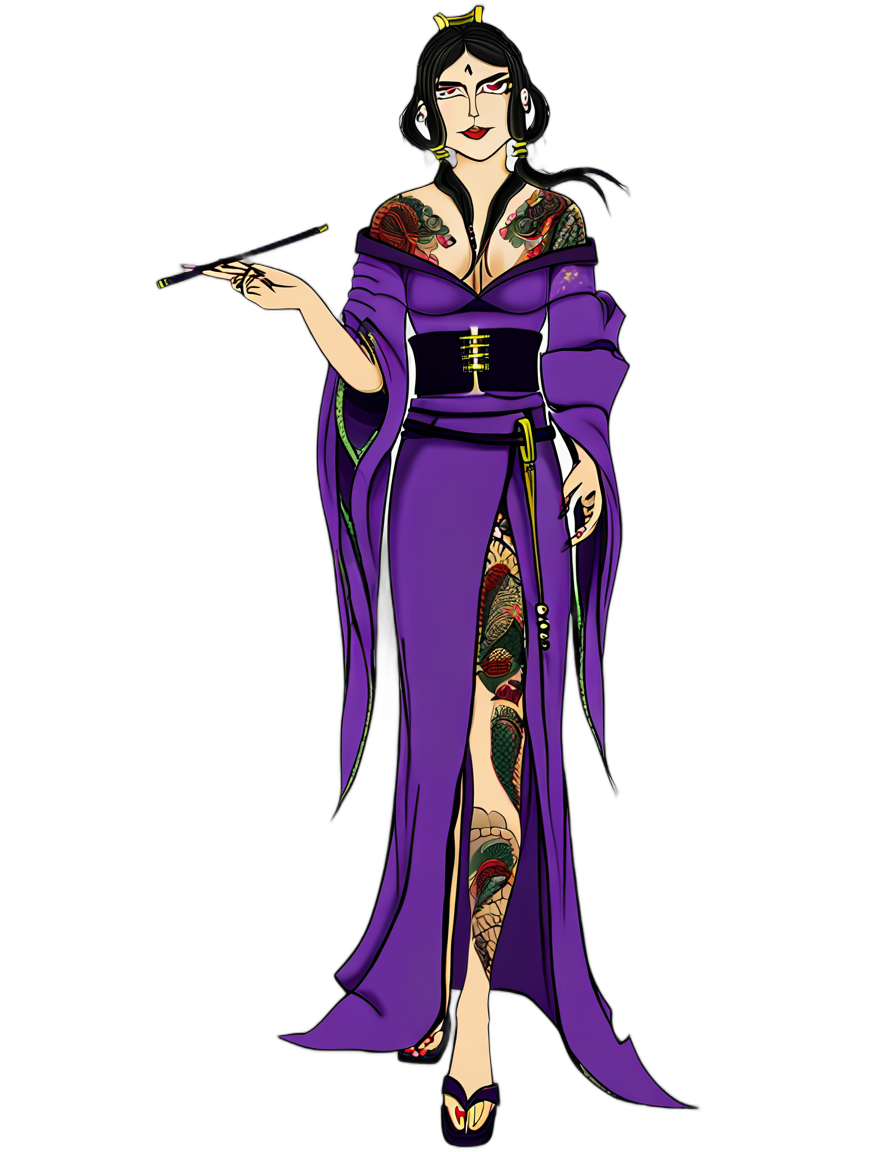 Yumi Nakamura (Yakuza Queen) front cut
