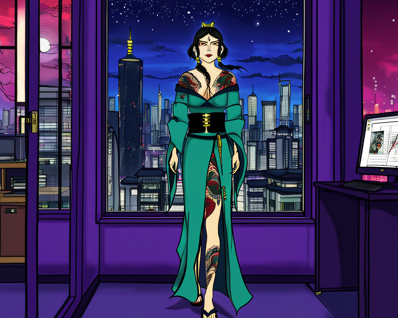Yumi Nakamura (Yakuza Queen)
